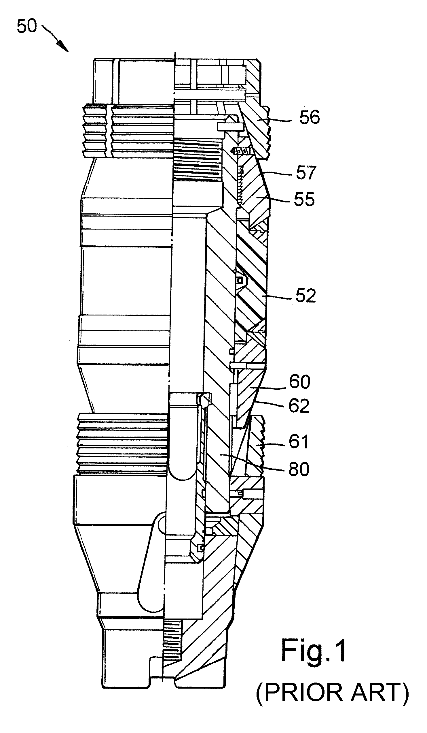 Resin impregnated continuous fiber plug with non-metallic element system