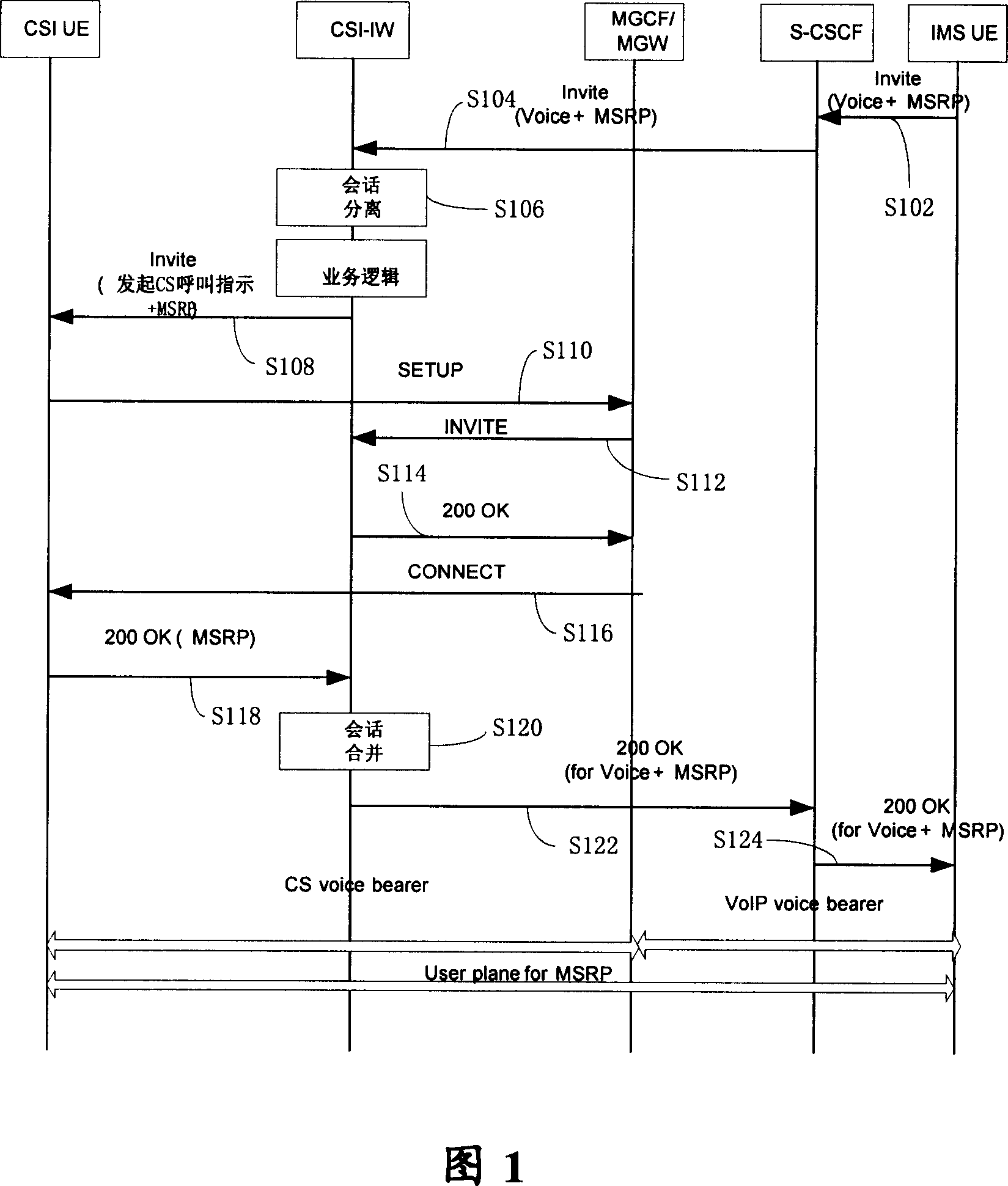 Group network system with session overlapped function, its realizing method and device