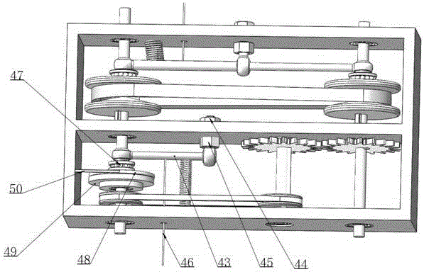 Buffer energy-storage stepless speed changer applied to two-wheeled vehicle