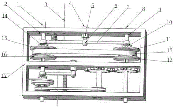 Buffer energy-storage stepless speed changer applied to two-wheeled vehicle