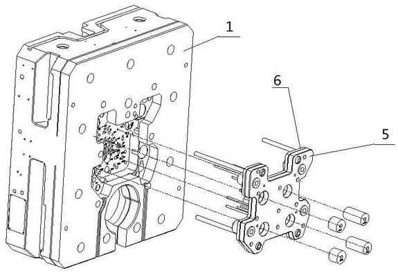 Reverse jacking mechanism