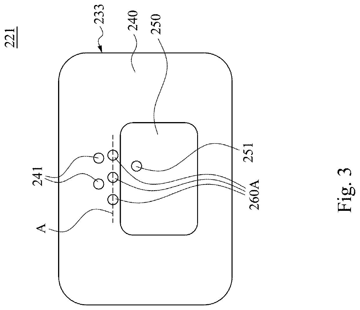 Integrated circuit package element and load board thereof