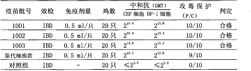 Method for Propagating Infectious Bursal Virus with Chicken Embryo Origin Cell Line to Prepare Inactivated Vaccine and Combined Vaccine