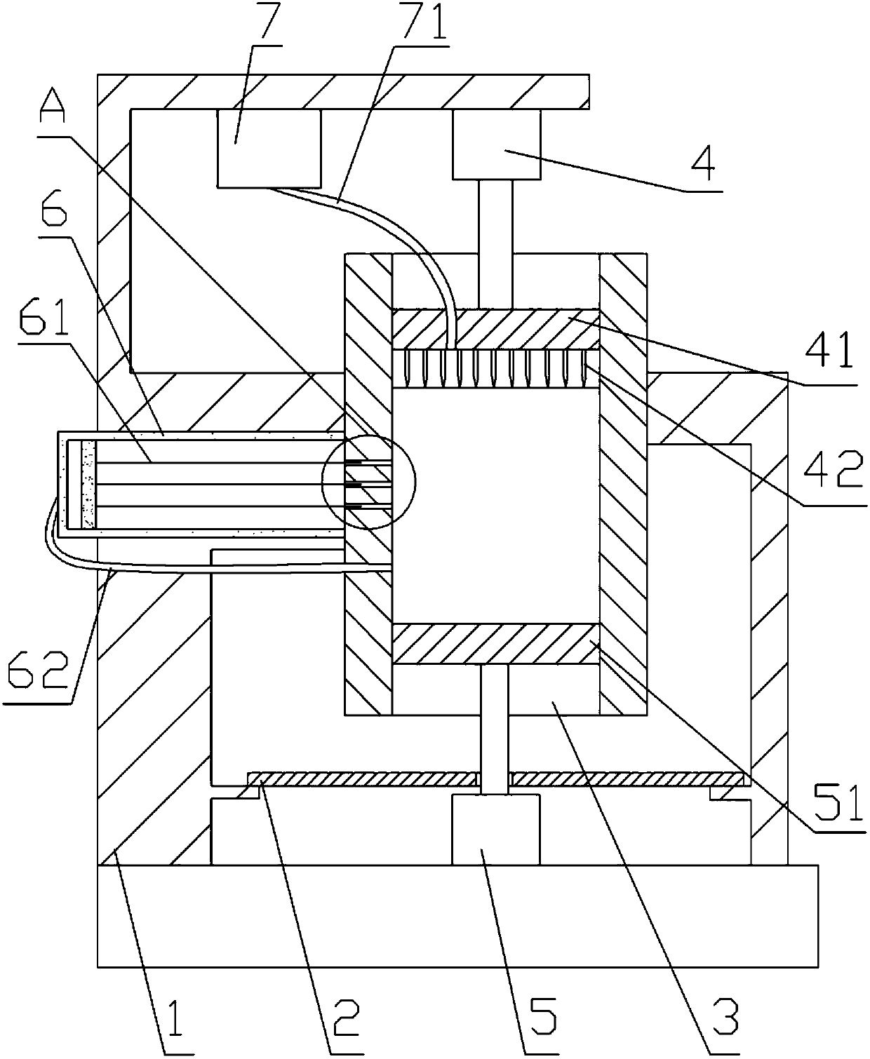 Vegetable dicing device