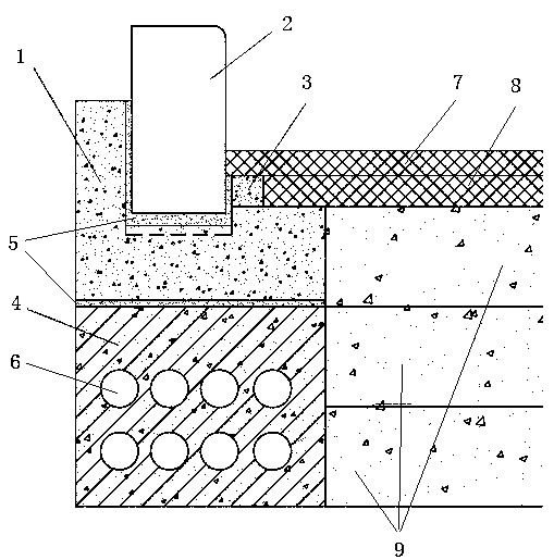 Curb prefabricating assembling side mold and construction technology thereof