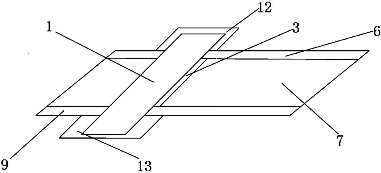 Gumming machine for polyester net production