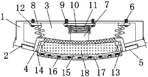 Supporting accessory enabling vehicle to reduce collision injury