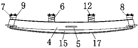 Supporting accessory enabling vehicle to reduce collision injury