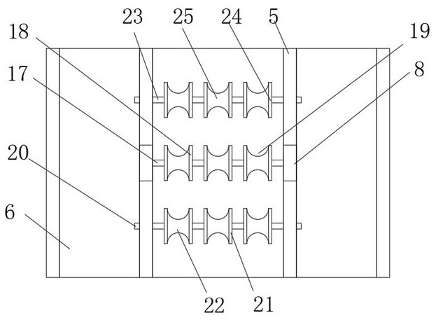 A mobile high-voltage lead wire support for electric power construction