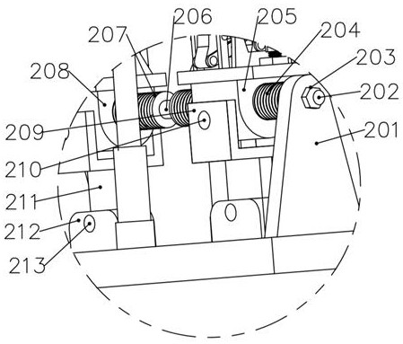 Automatic butt joint device for ventilation pipelines