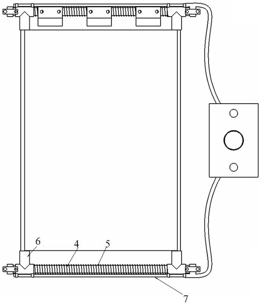 Battery connector protection device of electric automobile and electric automobile