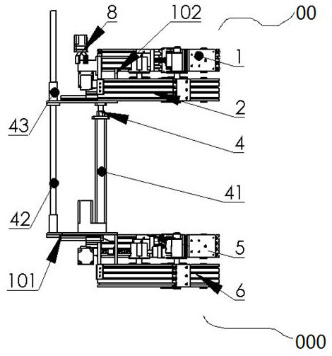 A transmission tower climbing robot control system and control method