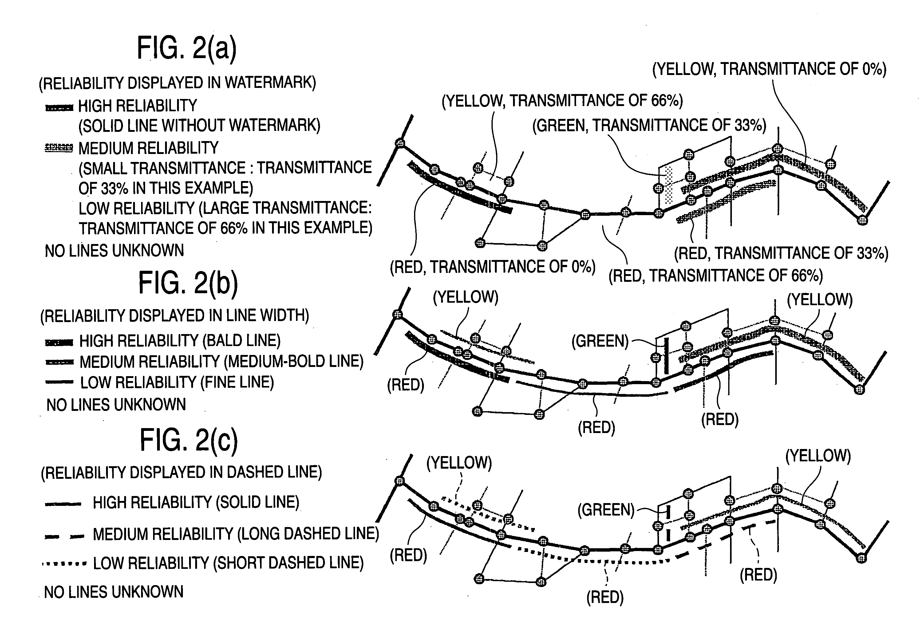 Traffic information providing system,traffic information expression method and device