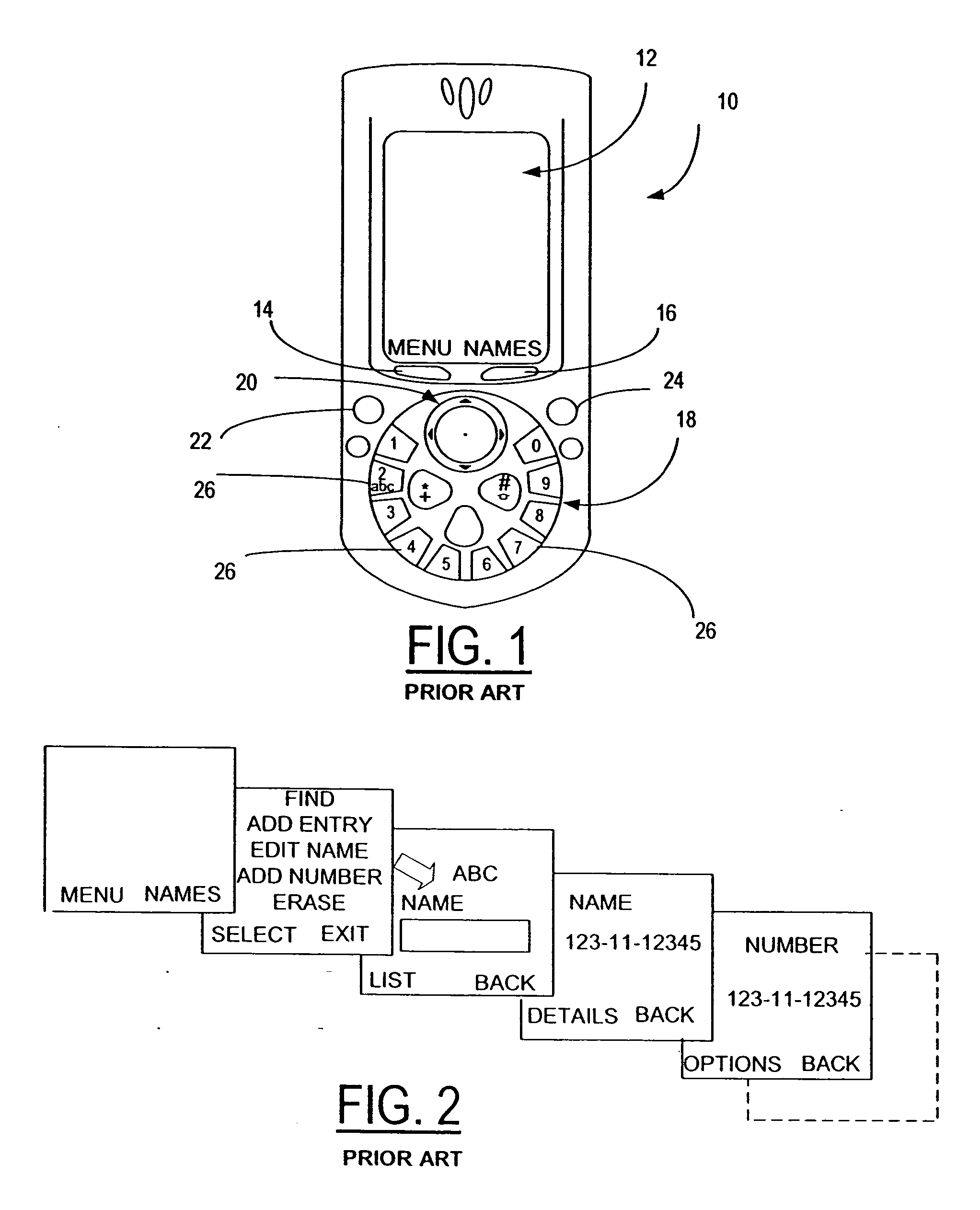 Mobile phone having hinting capabilities for operation function selection