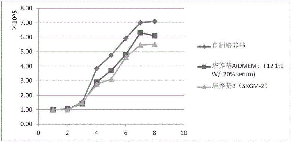 Skeletal muscle stem cell serum-free medium and preparation method and application thereof