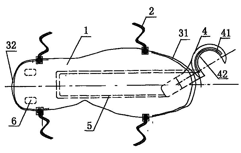 Container scrambling shoes