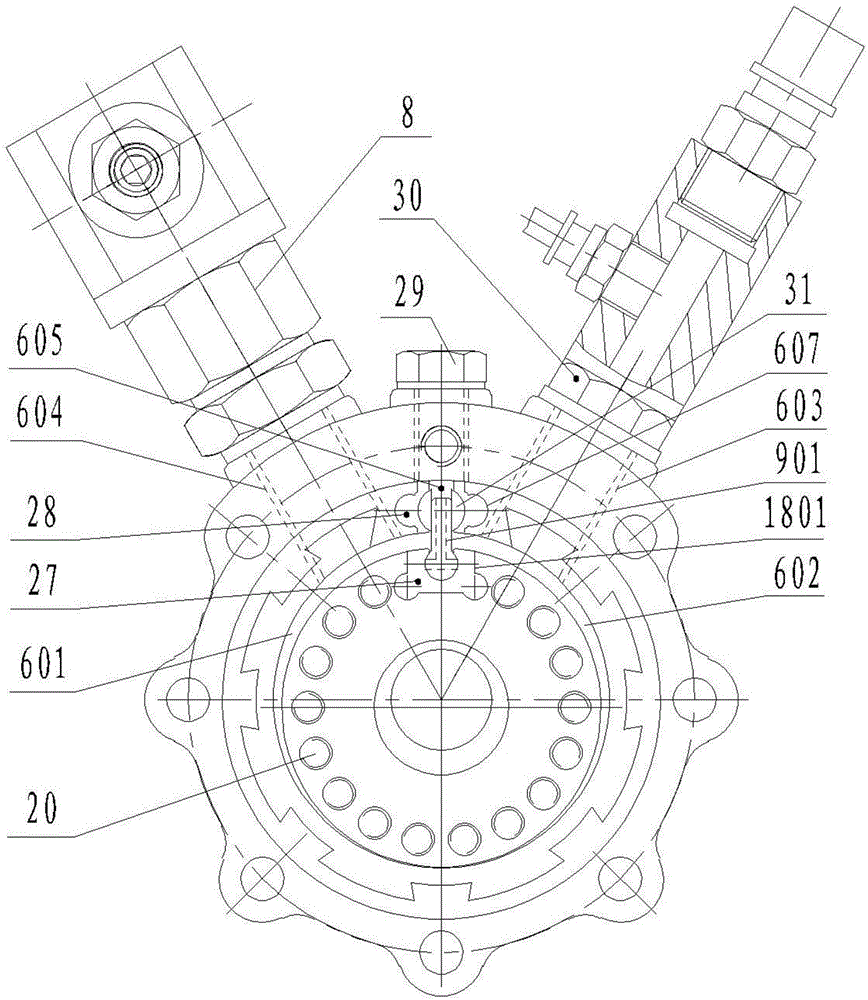 Deflection volumetric high-pressure water pump