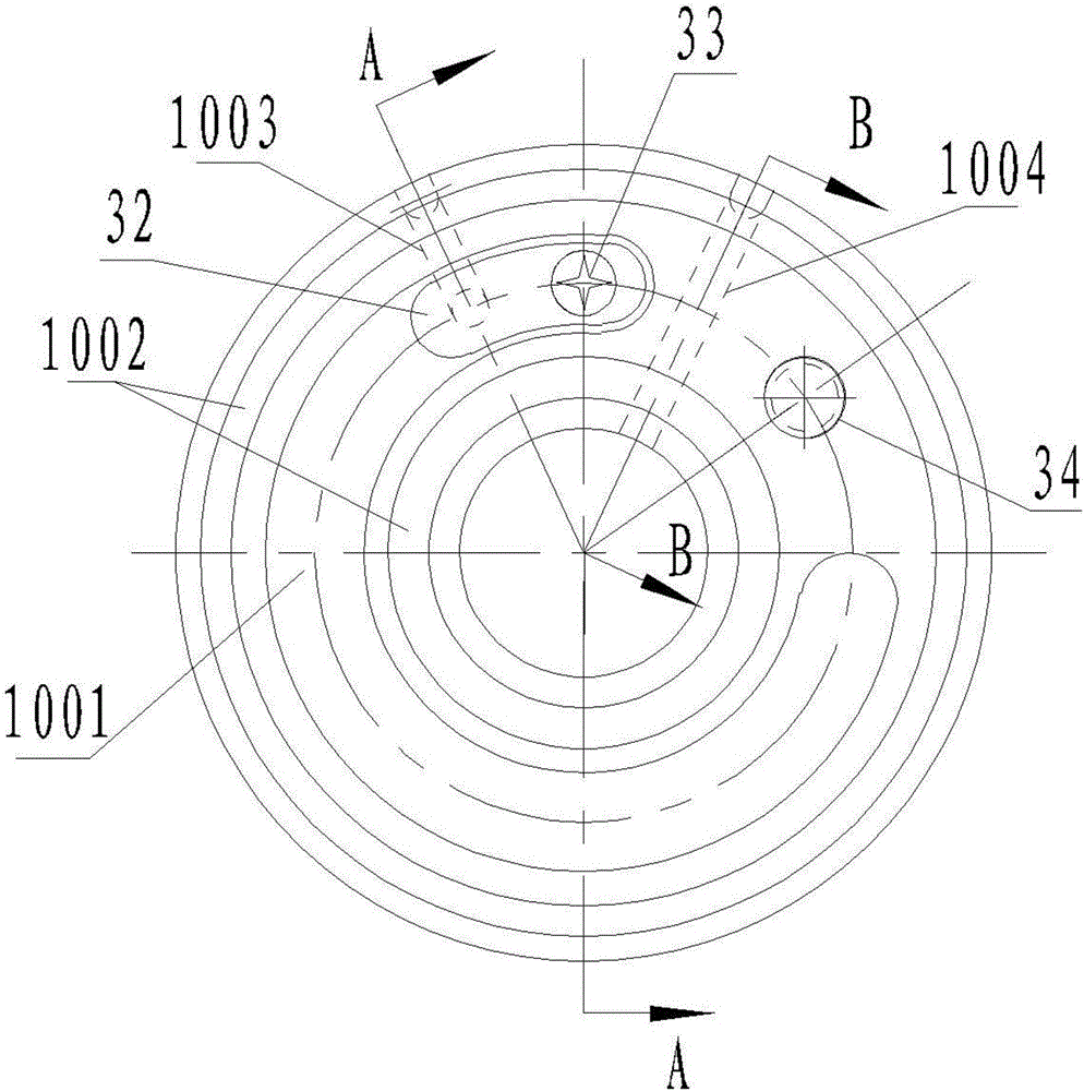 Deflection volumetric high-pressure water pump