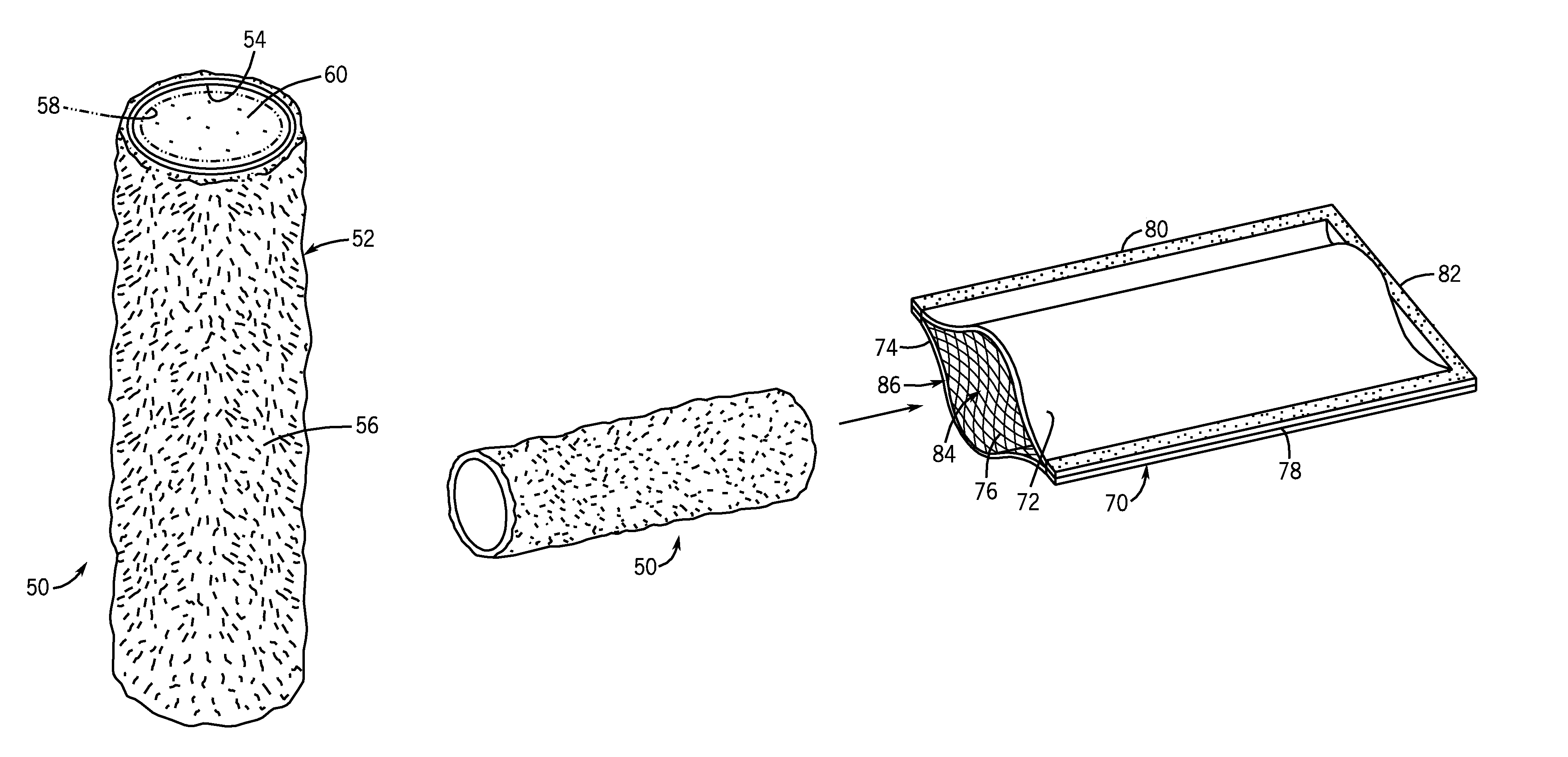 Vacuum sealed paint roller cover package and method of making the same