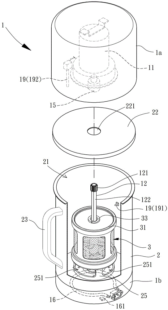 Slag juice separation device