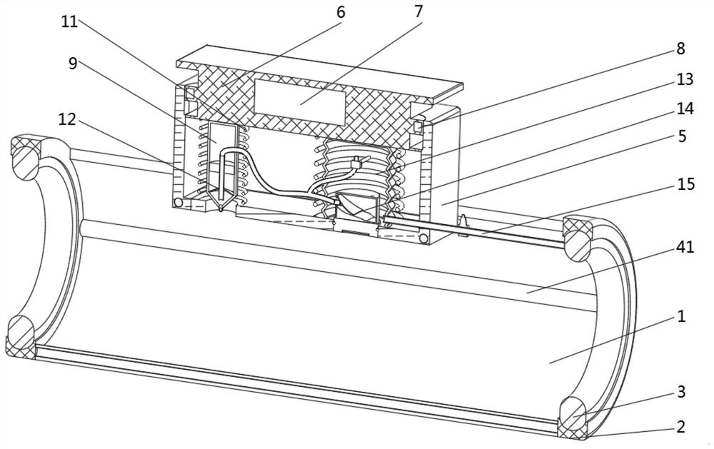 A veterinary animal disease detection device