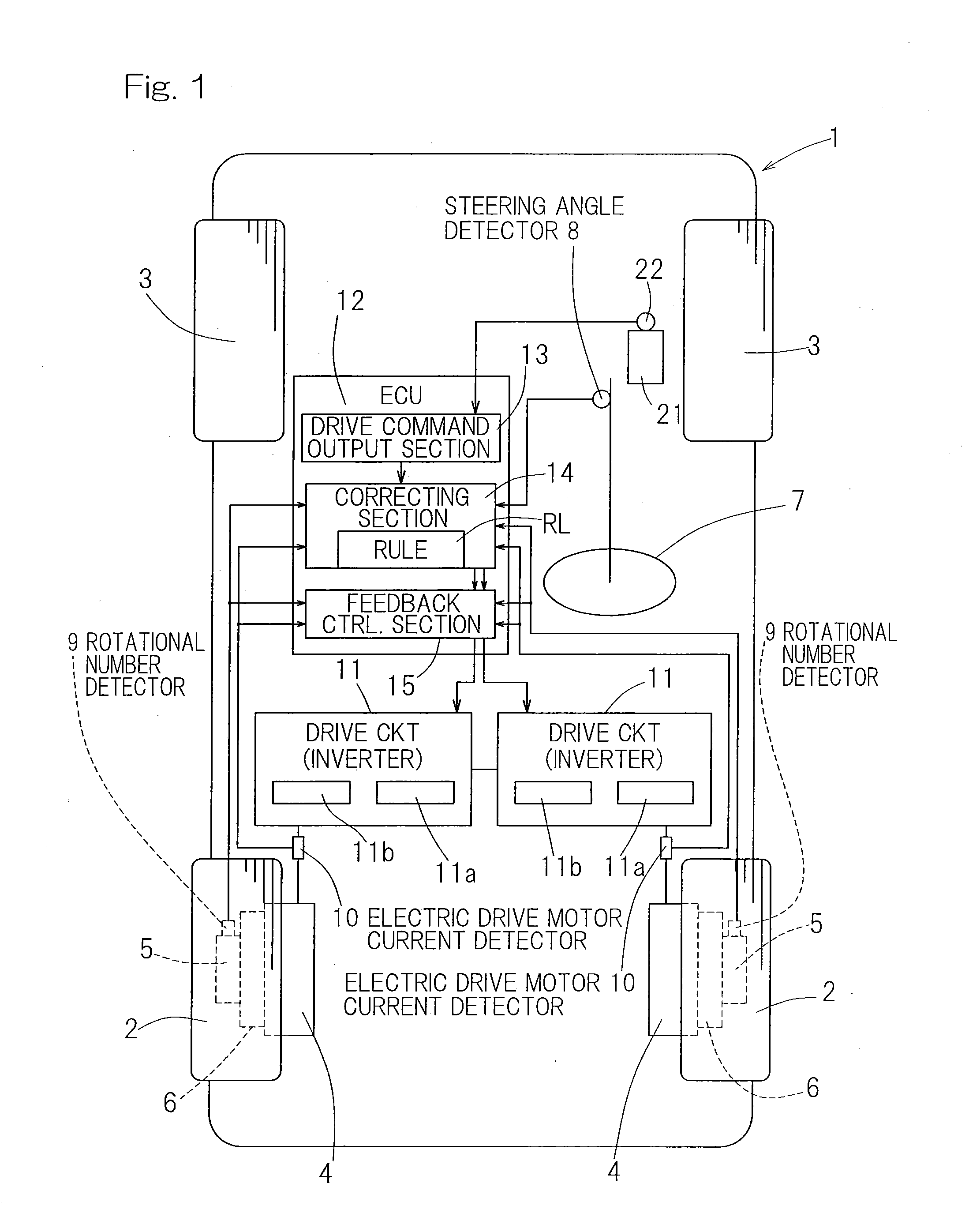 Control apparatus and control method for electrically driven vehicle