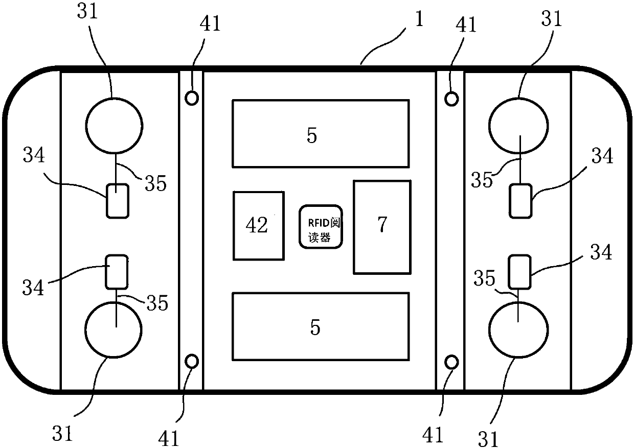 Vehicle automatic carrying guide transport vehicle and guide transportation system