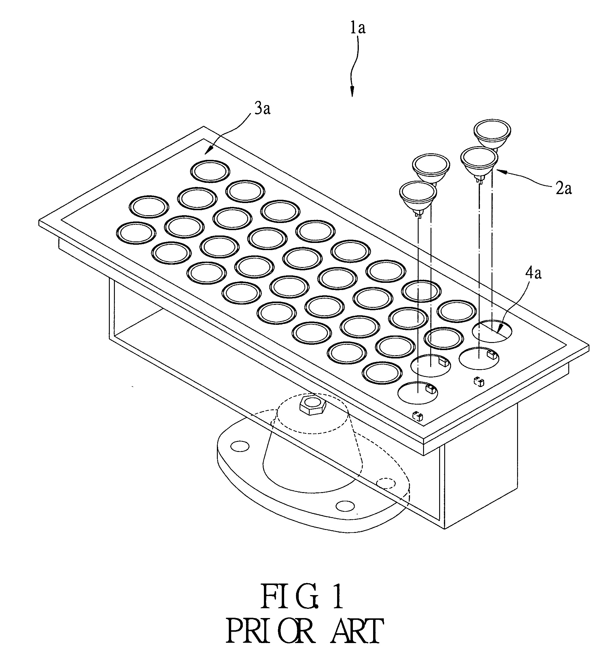 Modular illumination device with adjustable lighting angles