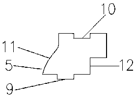 Square furnace core for 2,500 DEG C tungsten-molybdenum sintering furnace made of refractory material