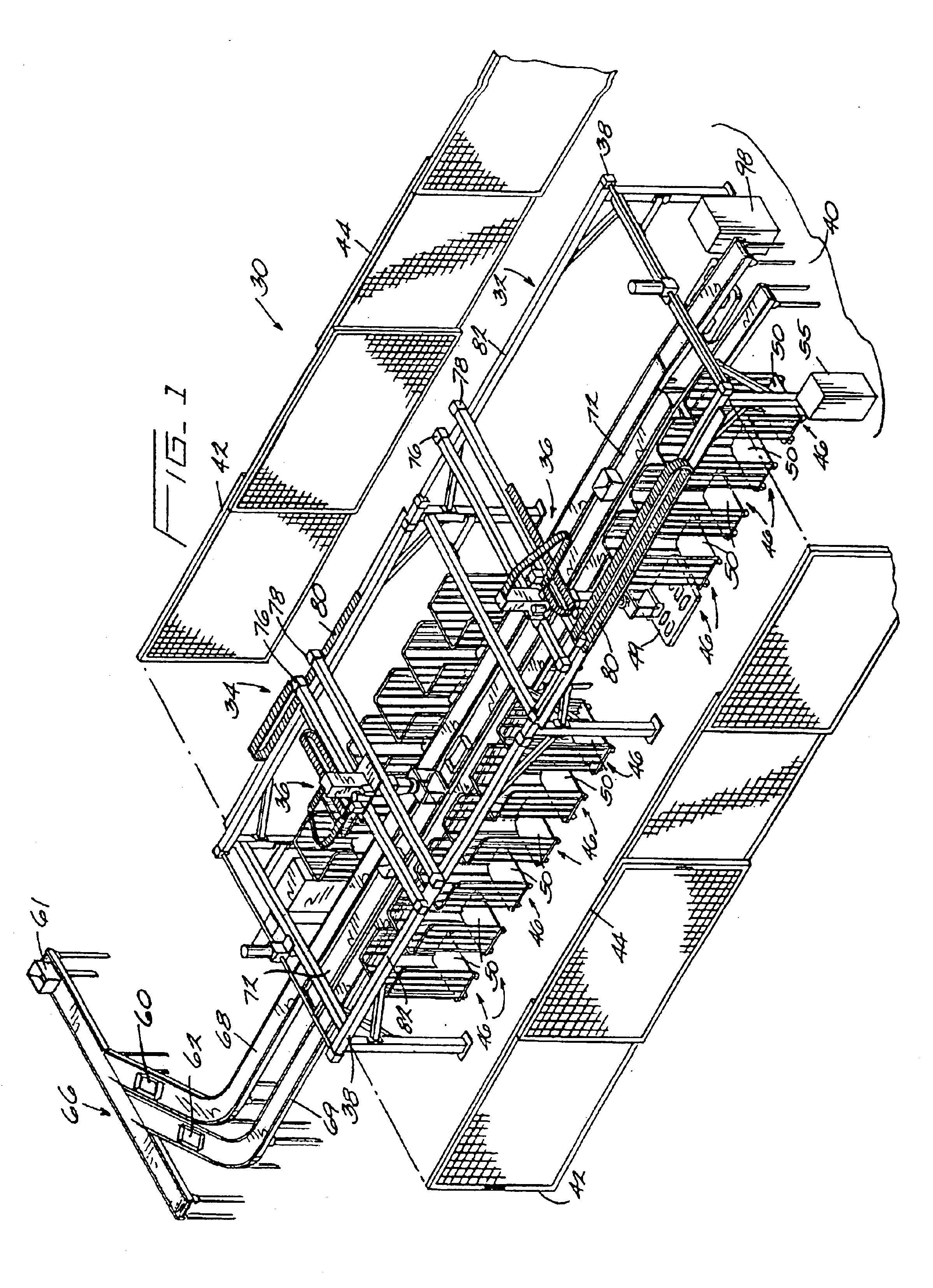 Method of using a robotic containerization and palletizing system