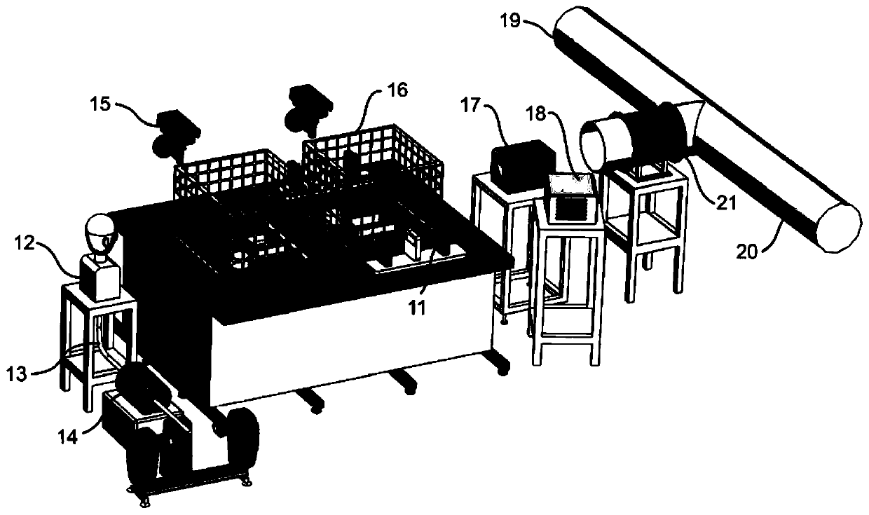 Simulation system and dust simulation method in industrial and mining environment