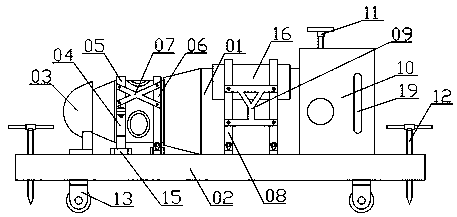 Wind driven generator cabin transportation frame