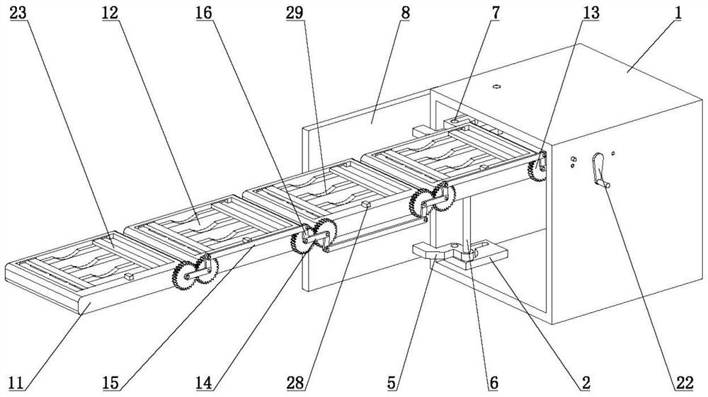 Bone marrow smear storage device