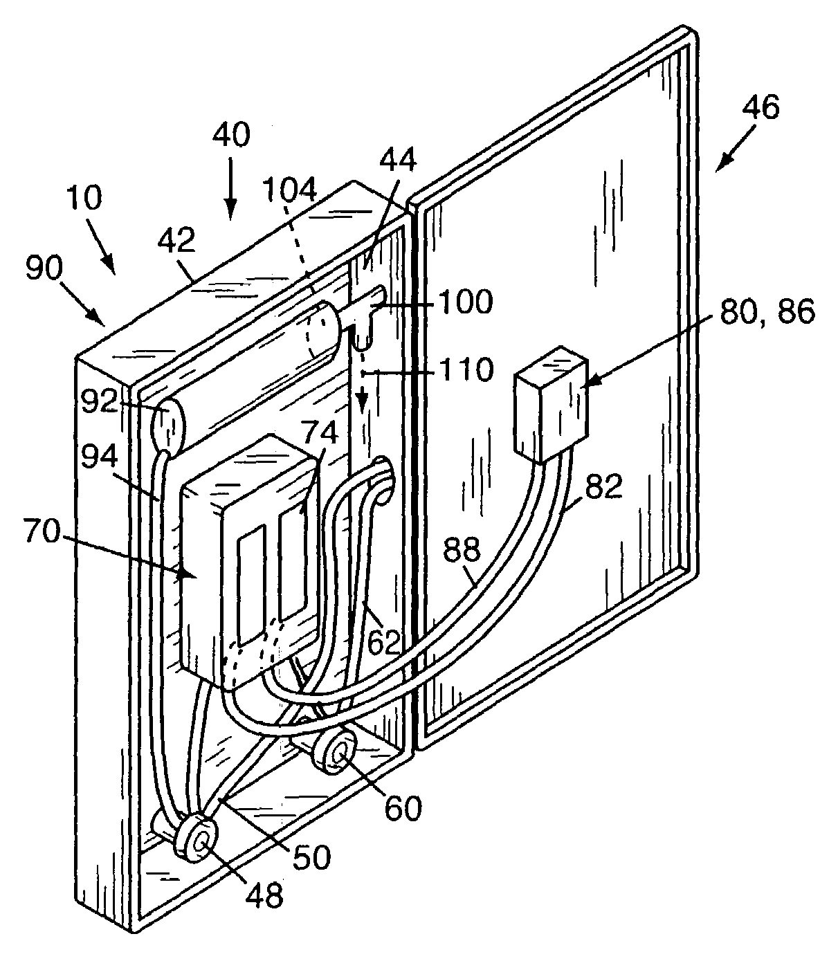 Power surge protection device