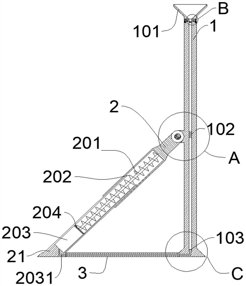 Energy-saving and environment-friendly construction fence