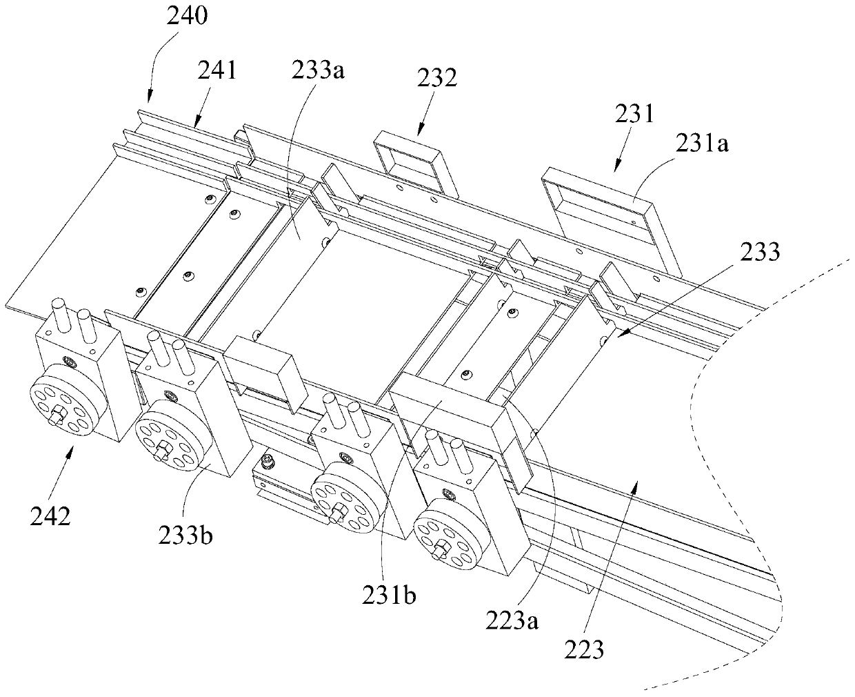 Full-automatic shaft winding equipment