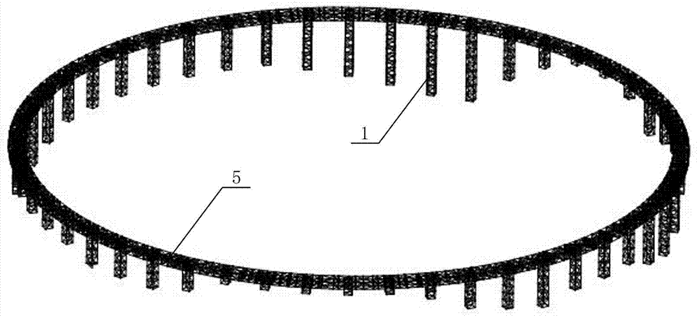 Hoisting device and method for FAST (five-hundred-meter aperture spherical radio telescope) reflection surface unit