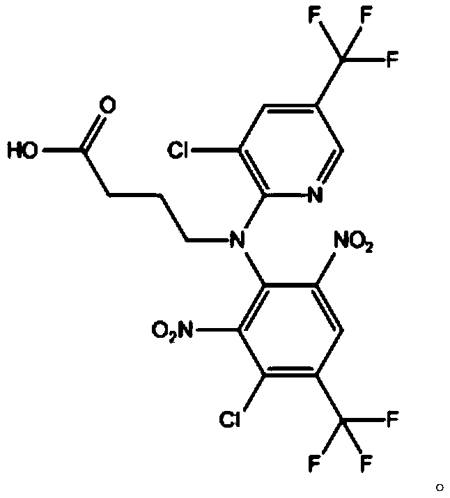 Fluazinam hapten, fluazinam artificial antigen, fluazinam antibody, preparation methods of hapten and artificial antigen, and application of antibody