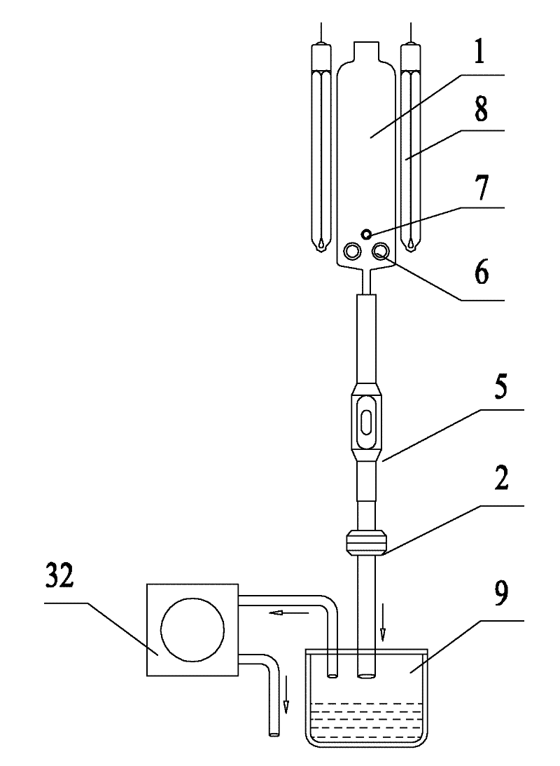 Water sample pretreatment device