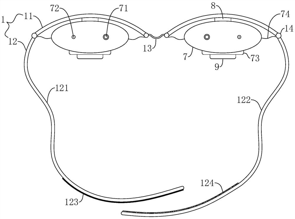 Eyeball pressing instrument