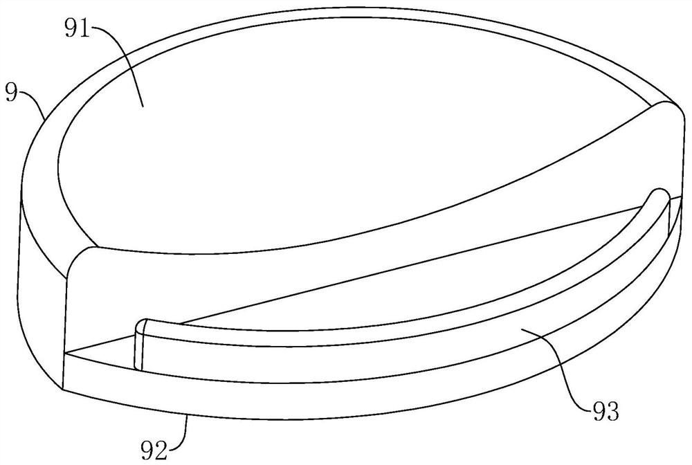 Eyeball pressing instrument