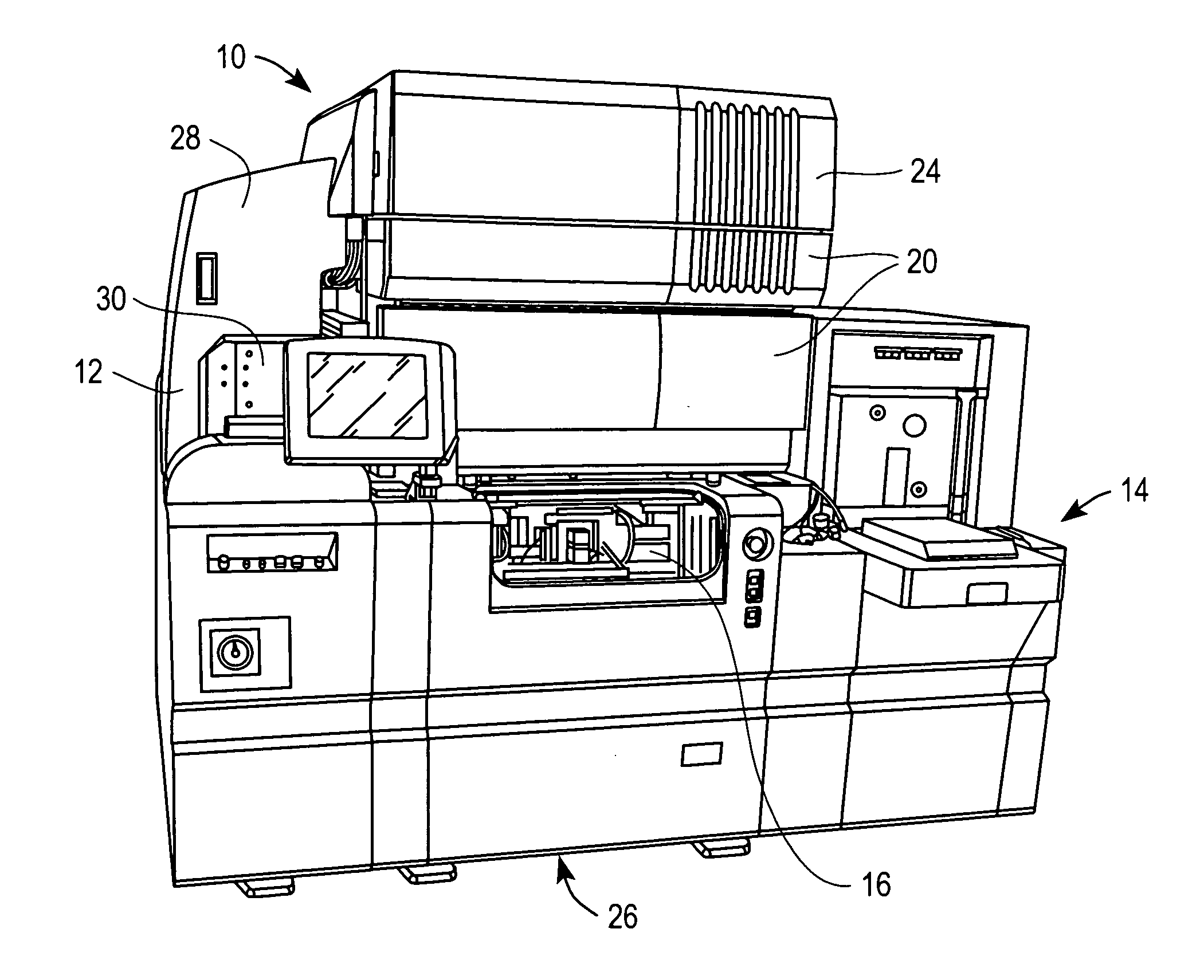 Apparatus for testing electronic devices