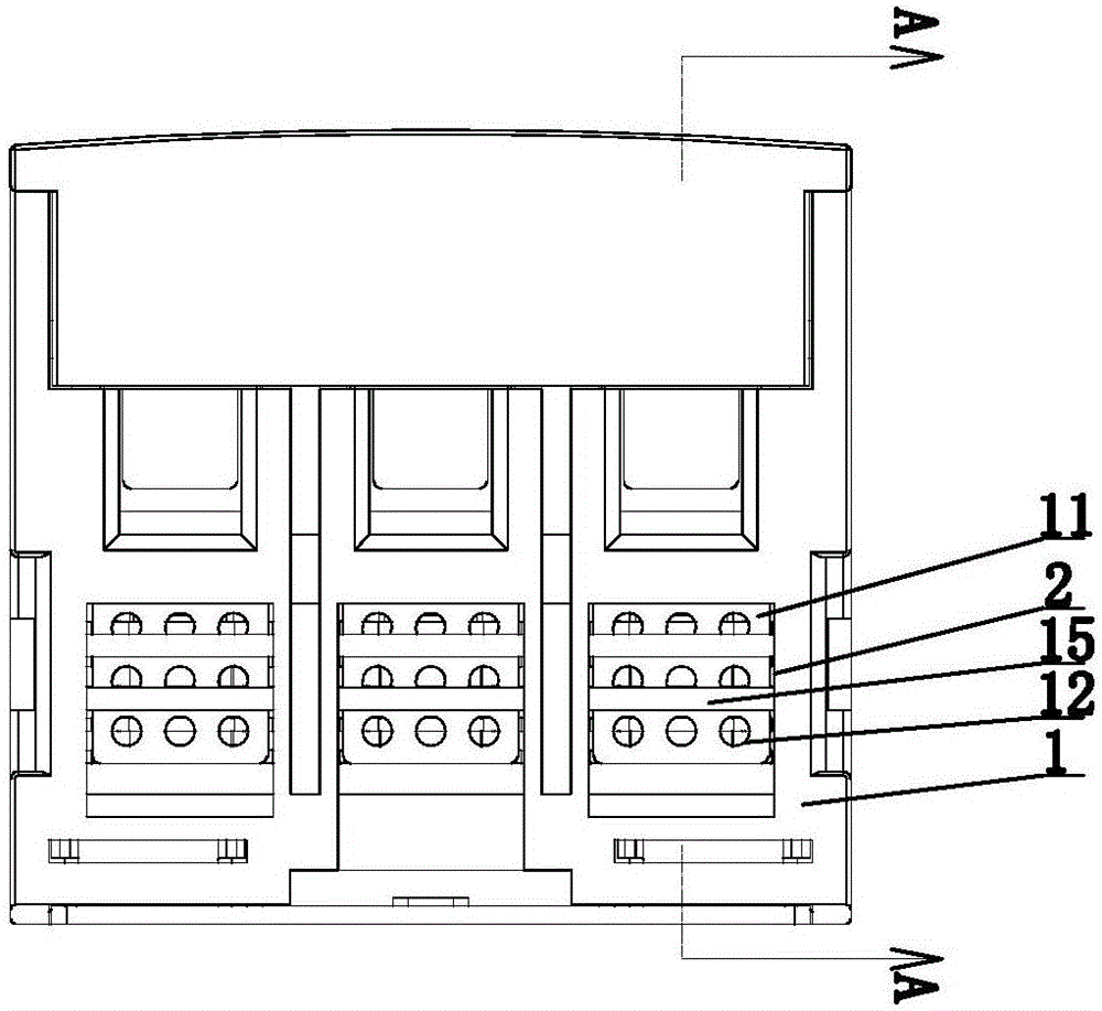 Arc-extinguishing device of control and protection switch