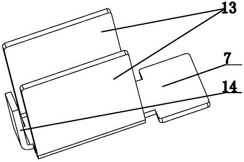 Arc-extinguishing device of control and protection switch