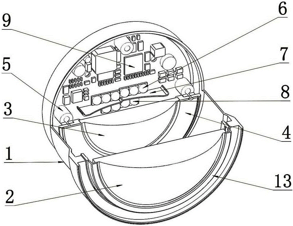 Automotive LED headlamp