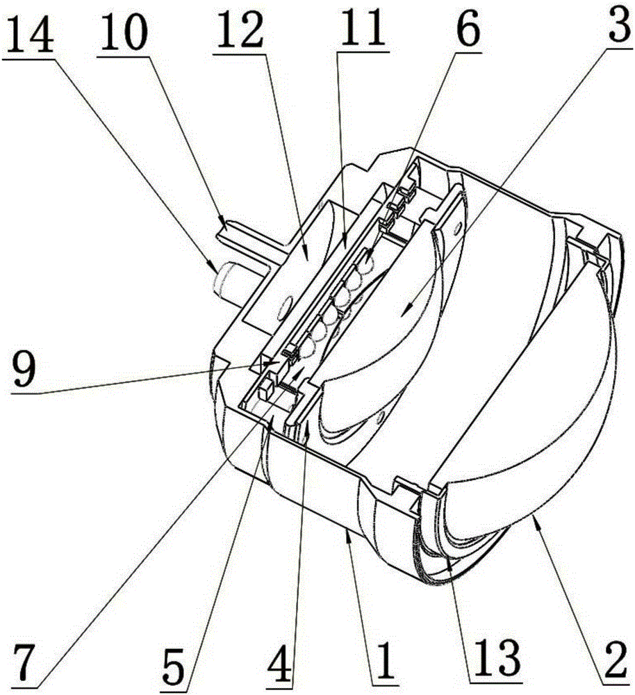 Automotive LED headlamp