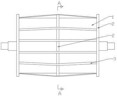 Belt slipping prevention device of belt conveyor drum