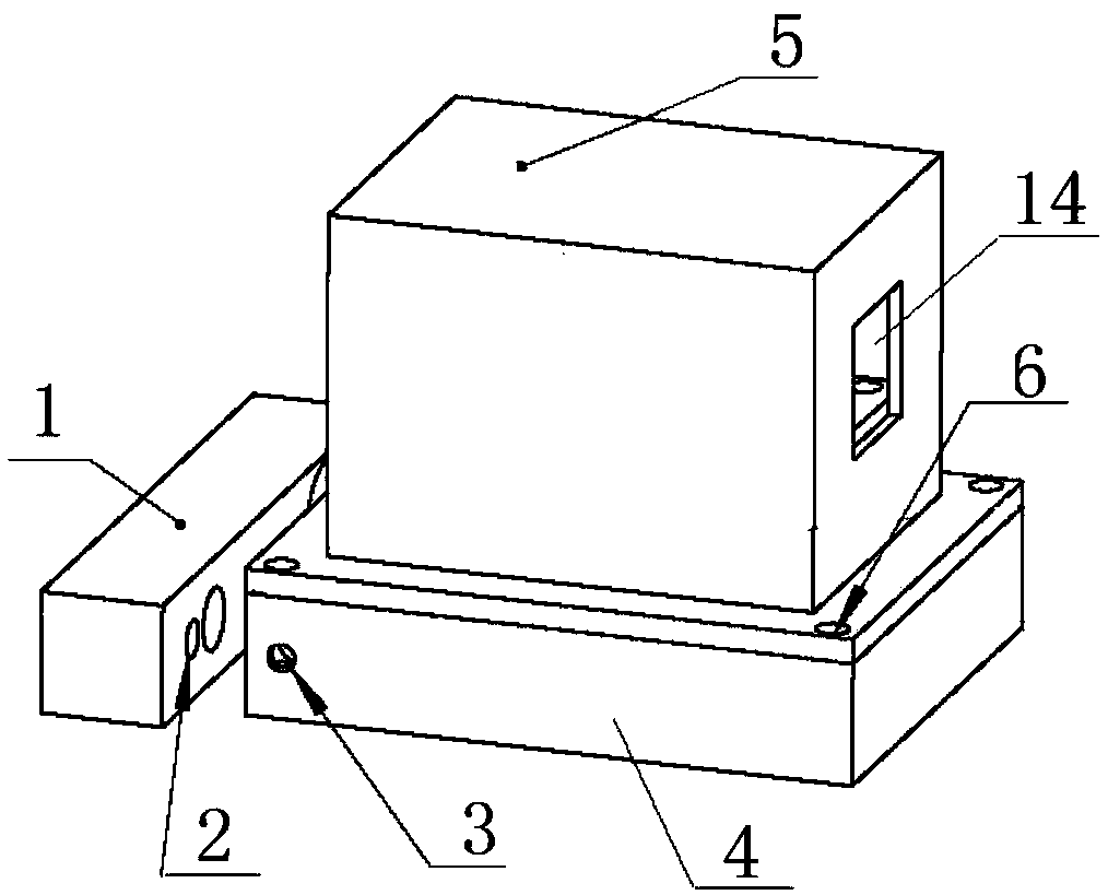 Angle-adjustable crystal constant temperature device