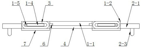 A biomedical degradable magnesium alloy bone plate