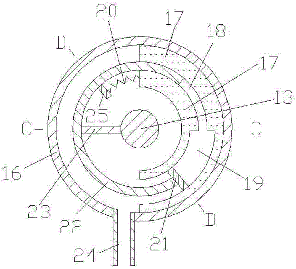 High-speed working condition pumping reducing device